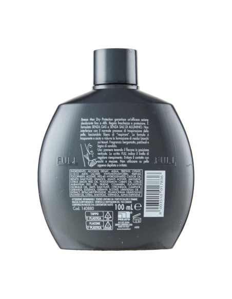 offerta Breeze Men Dry Protection Deodorante Squeeze Profumato Deo Control 48 Ore 100 ml