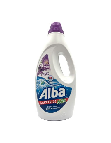 offerta Alba Lavatrice Active Detersivo Liquido Fragranza Lavanda e Peonia 33 Lavaggi 1850 ml
