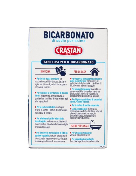 offerta Crastan Bicarbonato di Sodio di Purissimo 300 g