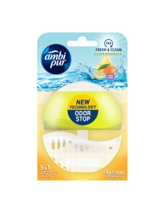 Ambi Pur Tavoletta Wc Deodorante e Igienizzante Limone e Mandarino 55 ml