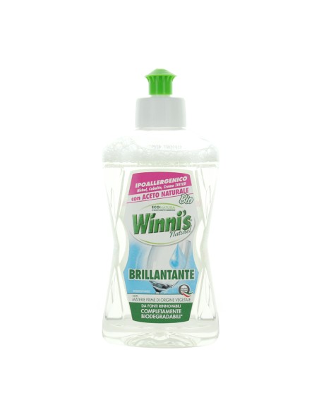 offerta Winni's Naturel Brillantante Lavastoviglie con Aceto Naturale Bio Ipoallergenico 250 ml