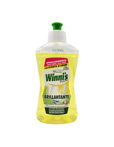 offerta Winni's Naturel Brillantante Lavastoviglie con Estratto di Limone Bio Ipoallergenico 250 ml
