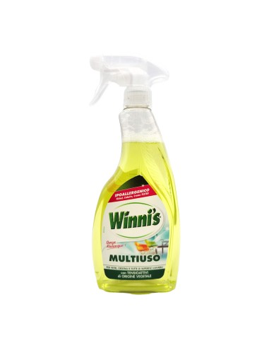 offerta Winni's Spray Detergente Multiuso Vetri e Cristalli Ipoallergenico 500 ml