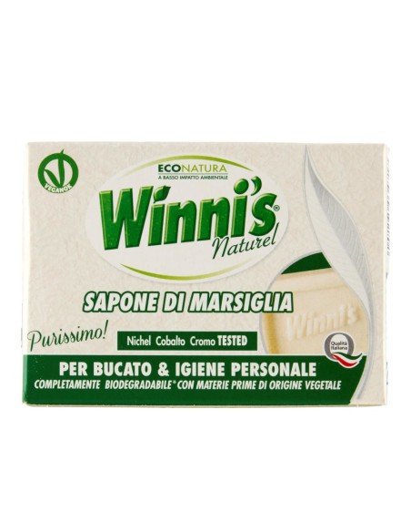 offerta Winni's Naturel Sapone di Marsiglia per Bucato e Igiene Personale 250 g
