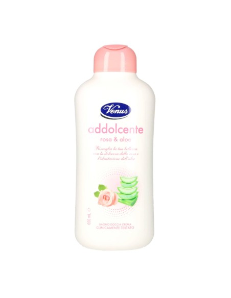 offerta Venus Bagno Doccia Crema Addolcente Rosa&Aloe 650 ml