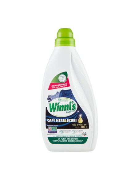 offerta Winni's Naturel Detersivo Liquido Capi Neri & Scuri Ipoallergenico 750 ml