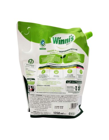 offerta Winni's Naturel Detersivo Lavatrice Busta con Tea Tree Oil e Aloe Vera Igienizzante 1350 ml