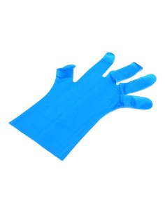 Utm Guanti Monouso in Tpe Colore Blu 2