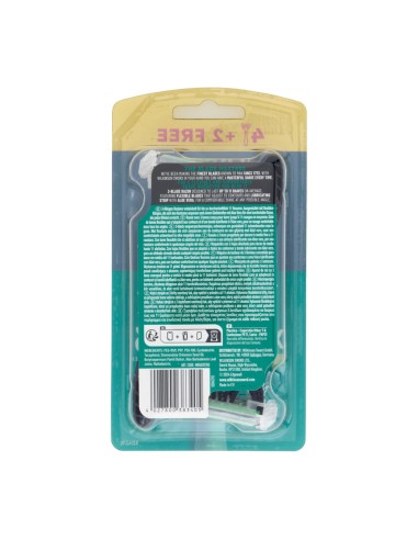 offerta Wilkinson Sword Xtreme 3 Sensitive Rasoio con 3 Lame Flessibili con Aloe Vera 4+2 Pz