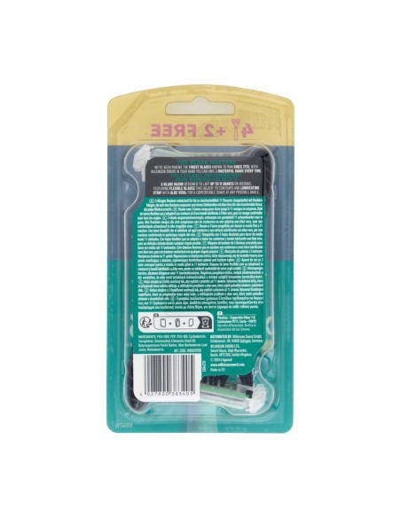 offerta Wilkinson Sword Xtreme 3 Sensitive Rasoio con 3 Lame Flessibili con Aloe Vera 4+2 Pz