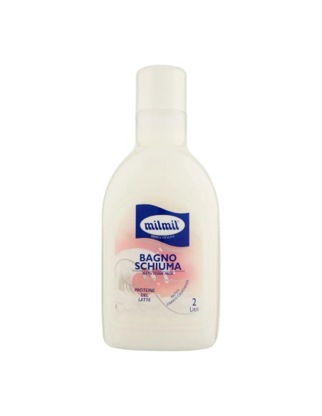 offerta Mil Mil Bagnoschiuma Linea Fresca Vitalità con Proteine del Latte 2 L