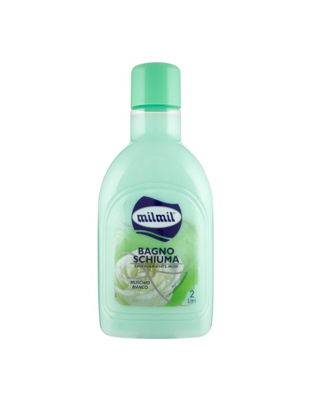 offerta Mil Mil Bagnoschiuma Linea Fresca Vitalità Fragranza Muschio Bianco 2 L