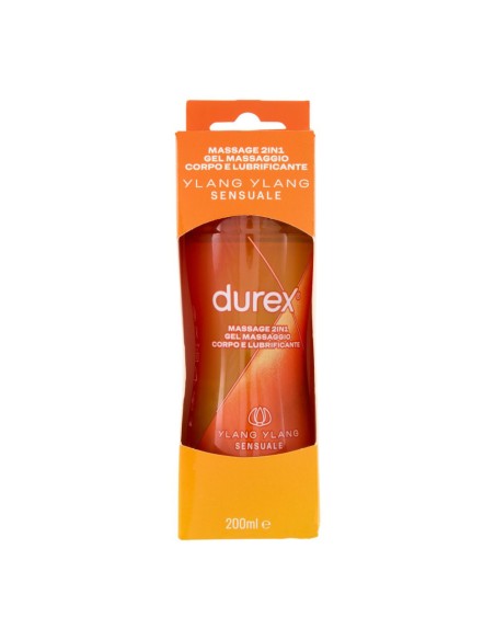 offerta Durex Massage 2in1 Gel Massaggio Corpo e Lubrificante Intimo Ylang Ylang Sensuale 200 ml SCADENZA 28/02/2026
