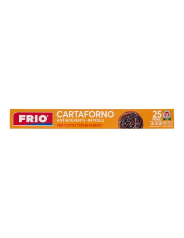 offerta Frio Cartaforno Antiaderente in Fogli per Cuocere e Conservare 33x38 cm 25 Pz 