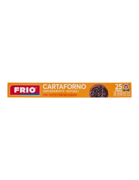 offerta Frio Cartaforno Antiaderente in Fogli per Cuocere e Conservare 33x38 cm 25 Pz 