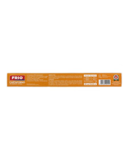 offerta Frio Cartaforno Antiaderente in Fogli per Cuocere e Conservare 33x38 cm 25 Pz 