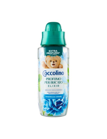 offerta Coccolino Profumo per Bucato Elixir Fragranza Frescezza Celeste 342 ml