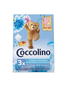 Coccolino Sacchetti Profuma Biancheria Fragranza Profumo di Primavera 3 pz