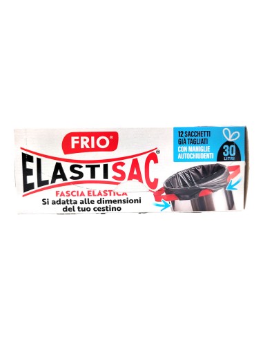 offerta Frio Elasticsac Sacchetti con Fascia Elastica e Maniglie Autochiudenti 12 Pz 30 L