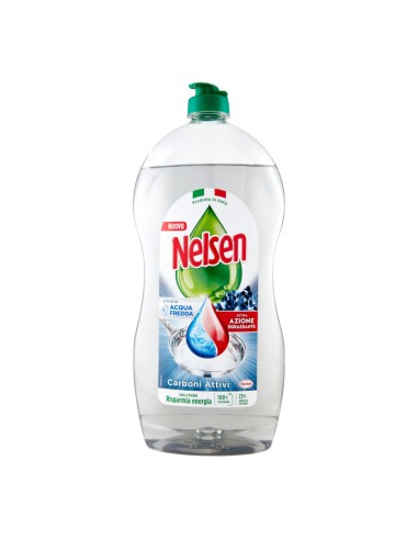 offerta Nelsen Detersivo Liquido Piatti con Carbone Attivi 850 ml