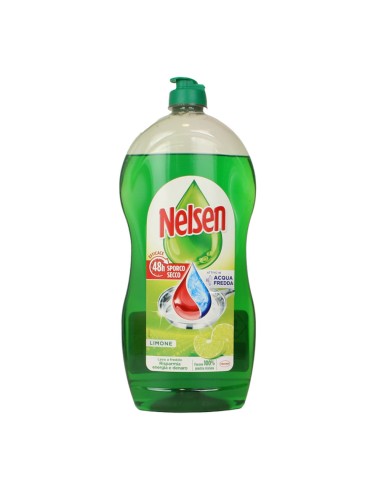 offerta Nelsen Detersivo Liquido Piatti Limone Attivo in Acqua Fredda 850 ml