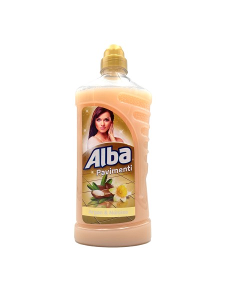 offerta Alba Pavimenti Detersivo Lavapavimenti Fragranza Argan e Narciso 1 L