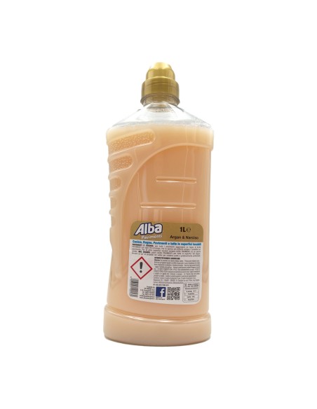 offerta Alba Pavimenti Detersivo Lavapavimenti Fragranza Argan e Narciso 1 L