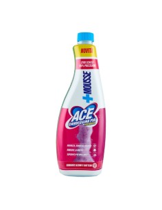 Ace Ricarica Candeggina Più +Mousse Zero Schizzi Igienizza Sgrassa Sbianca 690 ml