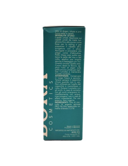 offerta Bora Cosmetics Olio di Argan Trattamento per Corpo e Capelli Naturale 100 ml