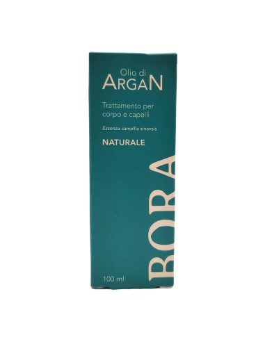 offerta Bora Cosmetics Olio di Argan Trattamento per Corpo e Capelli Naturale 100 ml