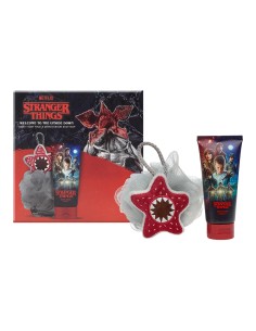 Stranger Things Set Regalo Bagno Corpo con Spugna Corpo 100ml