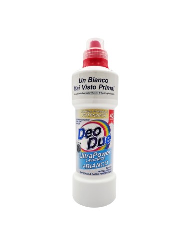 offerta Deo Due UltraPower Lavatrice +Bianco Detersivo Liquido per Bucato 1 L