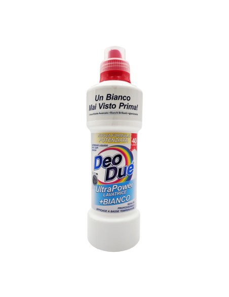 offerta Deo Due UltraPower Lavatrice +Bianco Detersivo Liquido per Bucato 1 L