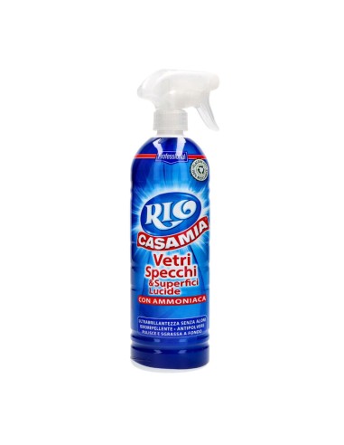 offerta Rio Casamia Professional Spray Vetri Specchi & Superfici Lucide con Ammoniaca 800 ml