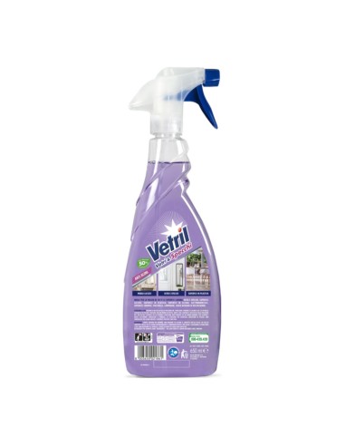 offerta Vetril Spray Detergente Vetri e Specchi Anti Aloni Rimuove le Impronte 650 ml