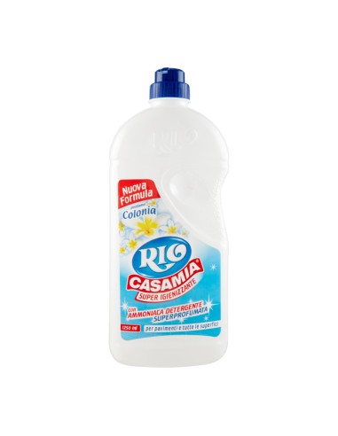 offerta Rio Casamia Detergente Super Igienizzante Ammoniaca Superprofumata Colonia 1250 ml