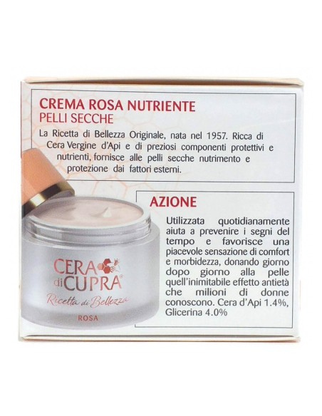 offerta Cera di Cupra Ricetta di Bellezza Crema Nutriente Rosa per Pelli Secche 50 ml