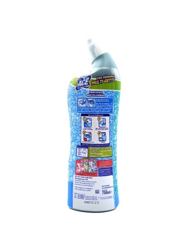 offerta Ace Wc Gel Profumata Fragranza Brezza Marina Extra Brillantezza Glitter 700 ml
