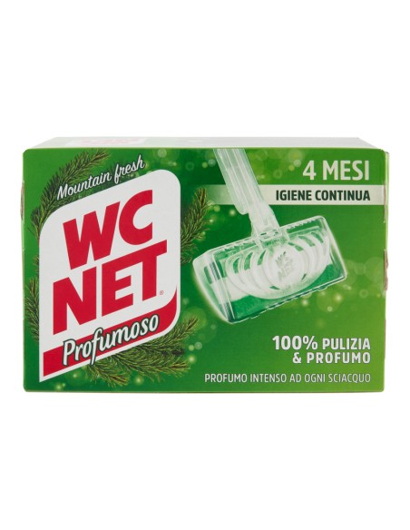 offerta Wc Net Profumoso Tavoletta WC Fragranza Mountain Fresh 4 Pz
