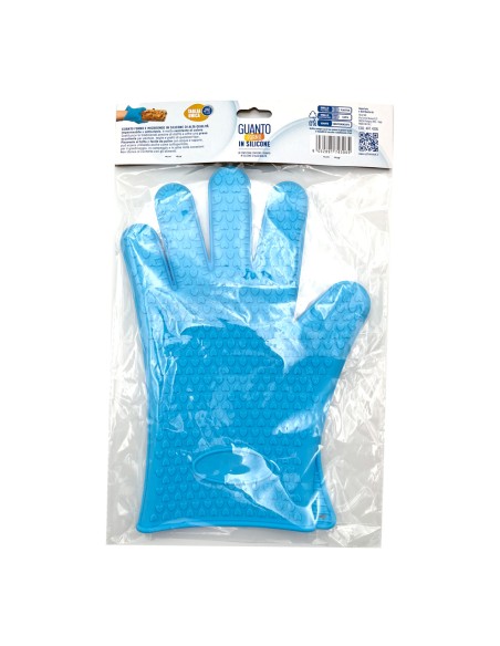 offerta Utm Guanto da Forno in Silicone Taglia Unica Colore Blu