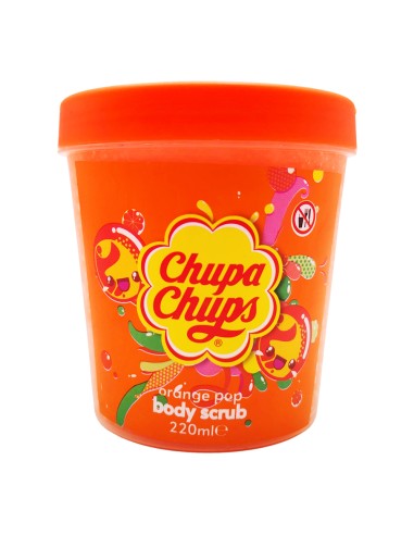 offerta Chupa Chups Scrub Corpo Esfoliante Fragranza Vortice di Arancia 220 ml