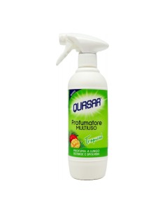 Quasar Spray Profumatore Multiuso per Superfici Fragranza Tropical 500 ml