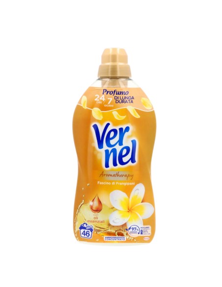 offerta Vernel Aromatherapy Ammorbidente Concentrato Fascino di Frangipani 1,15 L