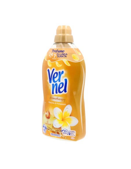 offerta Vernel Aromatherapy Ammorbidente Concentrato Fascino di Frangipani 1,15 L