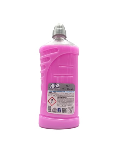 offerta Alba Pavimenti Detersivo Lavapavimenti Fragranza Rosa e Vaniglia 1 L