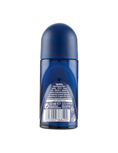 offerta Nivea Men Dry Impact Deodorante Roll-On Anti-Traspirante e Anti-Batterico 50 ml