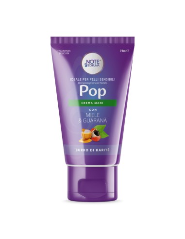 offerta Note di Schiuma Pop Crema Mani con Miele e Guaranà Burro di Karitè 75 ml