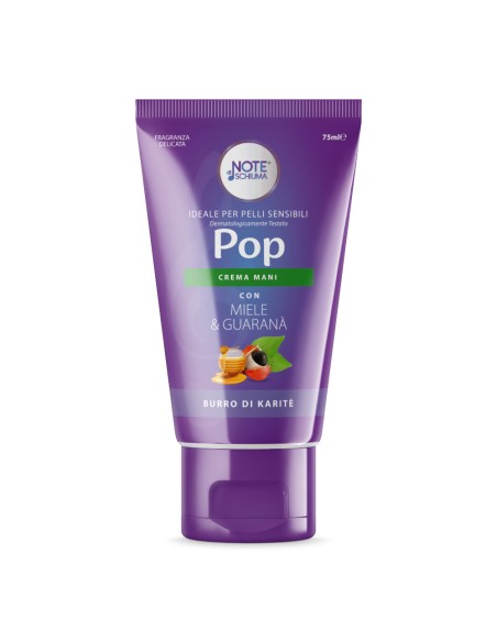offerta Note di Schiuma Pop Crema Mani con Miele e Guaranà Burro di Karitè 75 ml