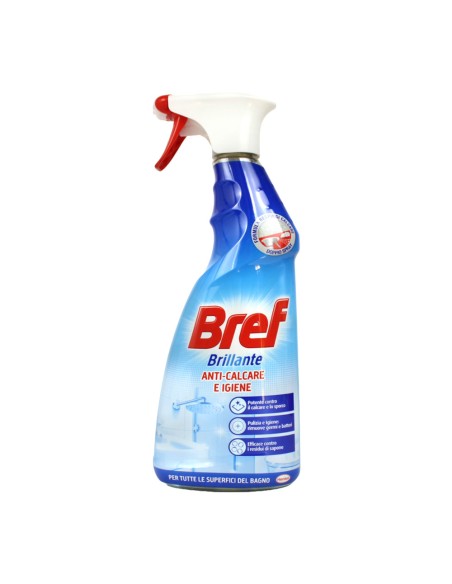 offerta Bref Brillante Spray Anticalcare e Igiene per Tutte le Superfici del Bagno 750 ml