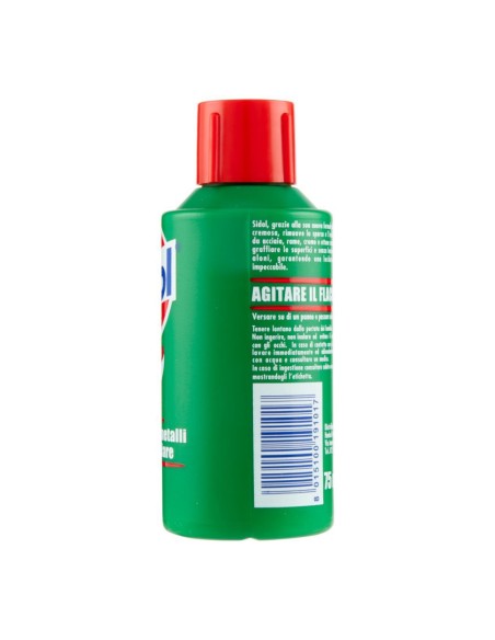 offerta Sidol Crema Lucidante Lucida Tutti i Metalli Senza Graffiare 75 ml